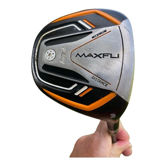 MAXFLI Men’s Lot Bundle 6 Clubs 4 woods and 2 Irons Maximum Distance Golf Clubs - Picture 3 of 14